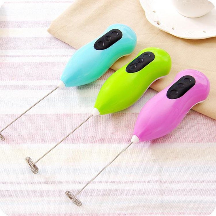 Top selling mini portable Coffee Latte Cappuccino Mixer Milk Frother Automatic Electric Stirring Egg Tool