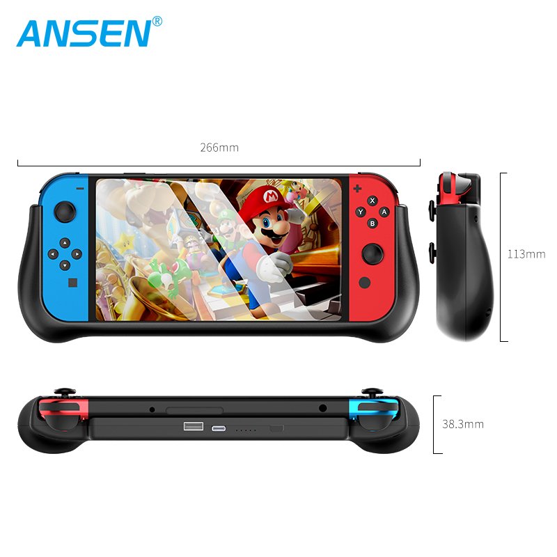 For Nintendo Switch Battery Case 10,000 mah Rechargeable Battery Pack Portable Battery Case For Switch Nintendo Power Bank