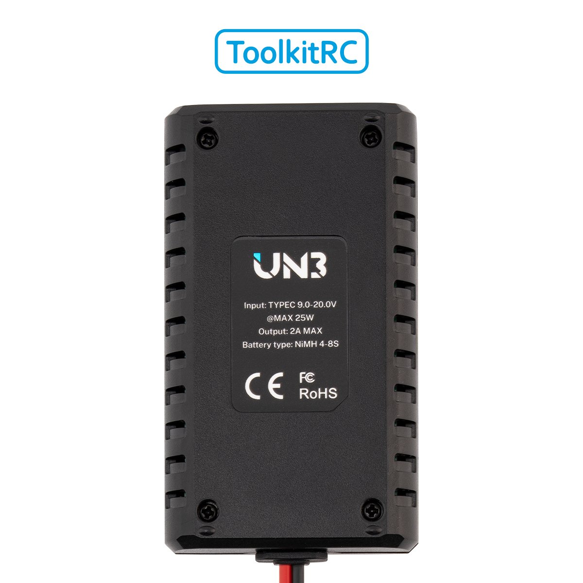 ToolkitRC UN3 Type-C 25W 2A 4~8S fast Charger for RC Car Models Aircraft Model