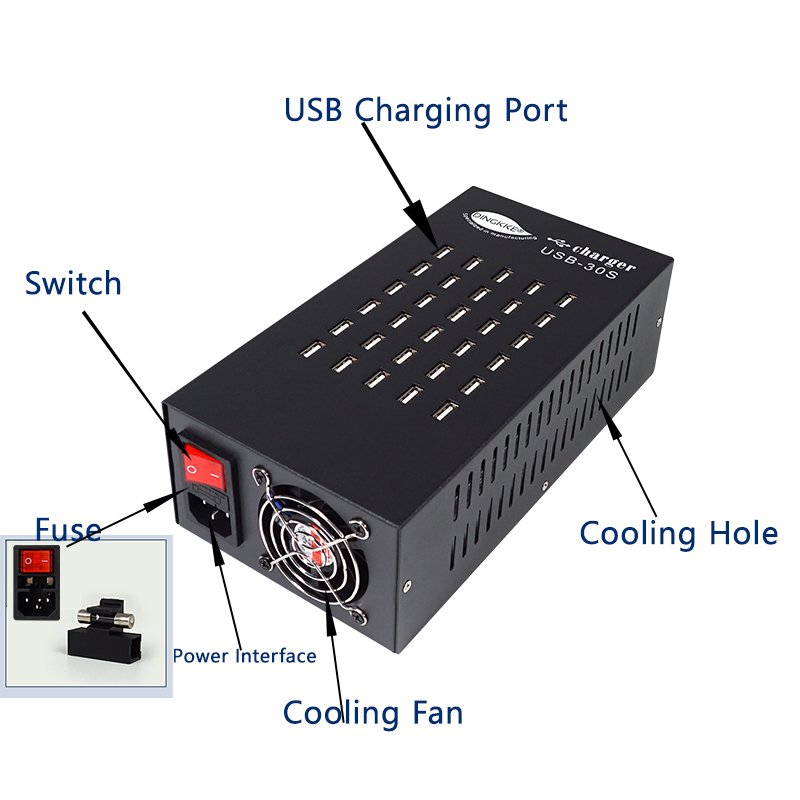 Mobile Phone Accessories Standard Game Player Charging Fan Fast Charging Usb Wall Charger Table Charger for Phone
