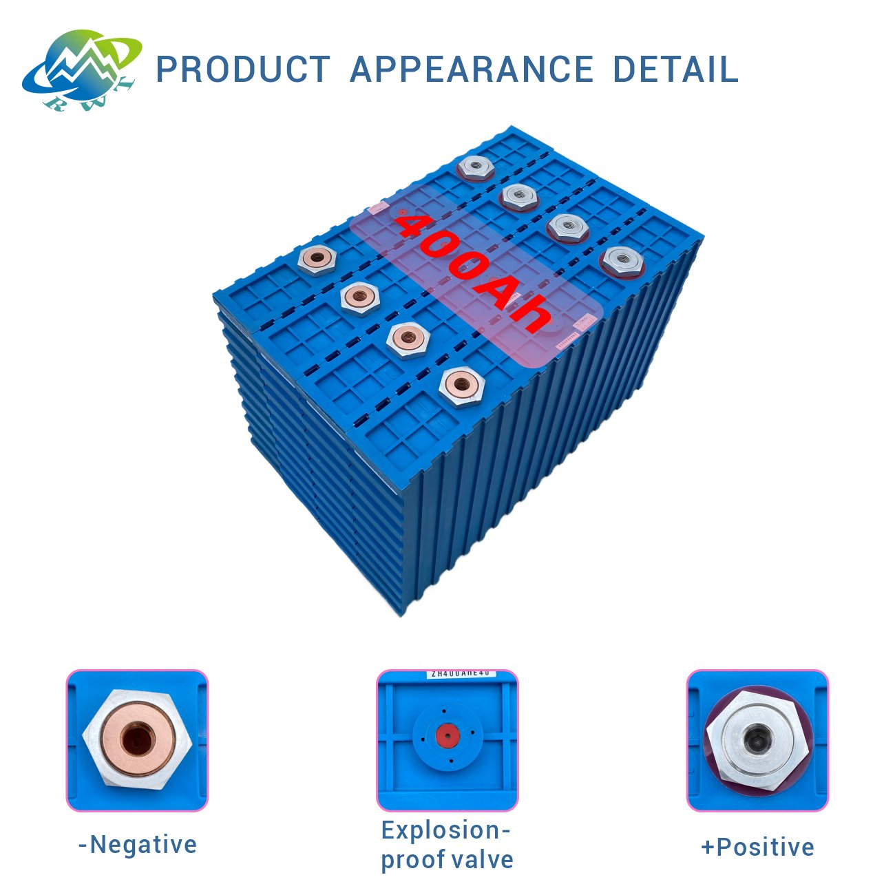 RWT 12v 400ah Lead Acid Battery 200ah Storage For Crane Lithium Solar Battery 48v 400ah Lifepo4 Battery 3.2v 400ah