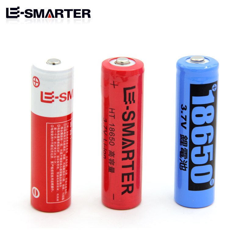 Wholesale Strong Light Flashlight Headlamp Storage Rechargeable 18650 Lithium Ion Battery