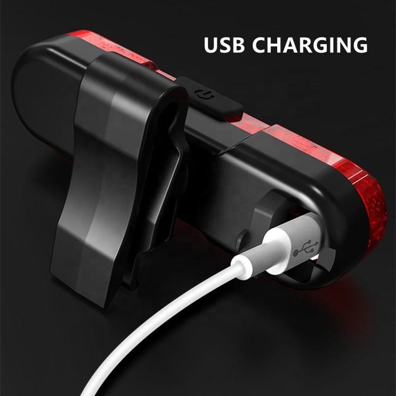 Manufacturer USB Rechargeable Bicycle Rear Light New Bike Tail Lights Bike Led Light other bicycle accessories