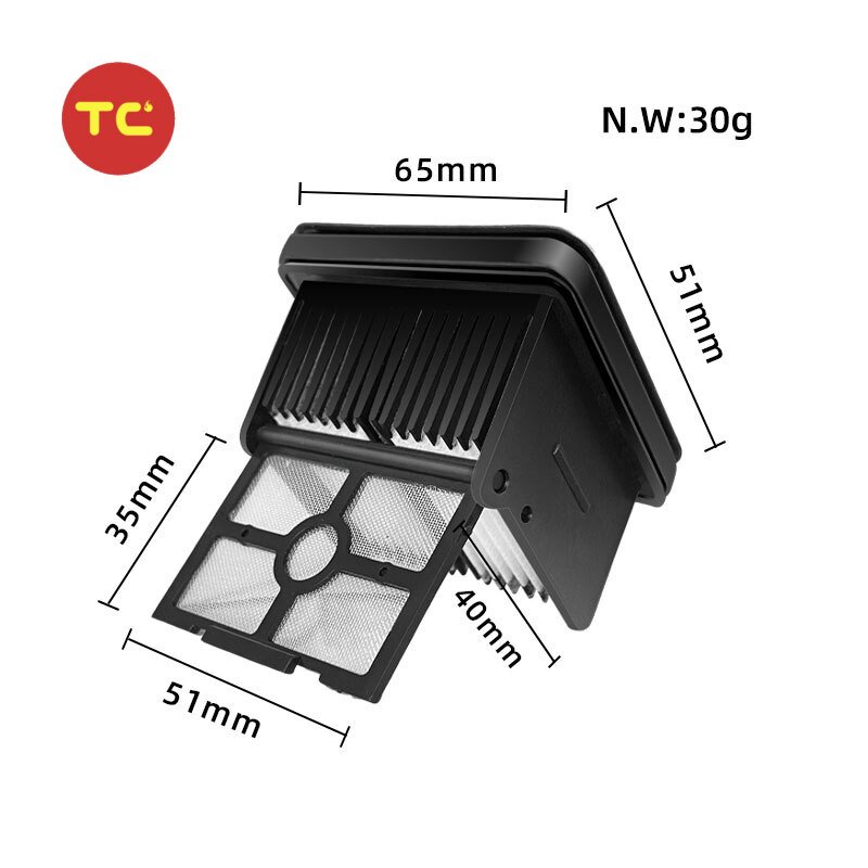 Washing Floor Machine Vacuum Cleaner Brush & Filter For Dreame M12 / M12 Pro / H12 Pro Vacuum Cleaner Replacement Spare Parts