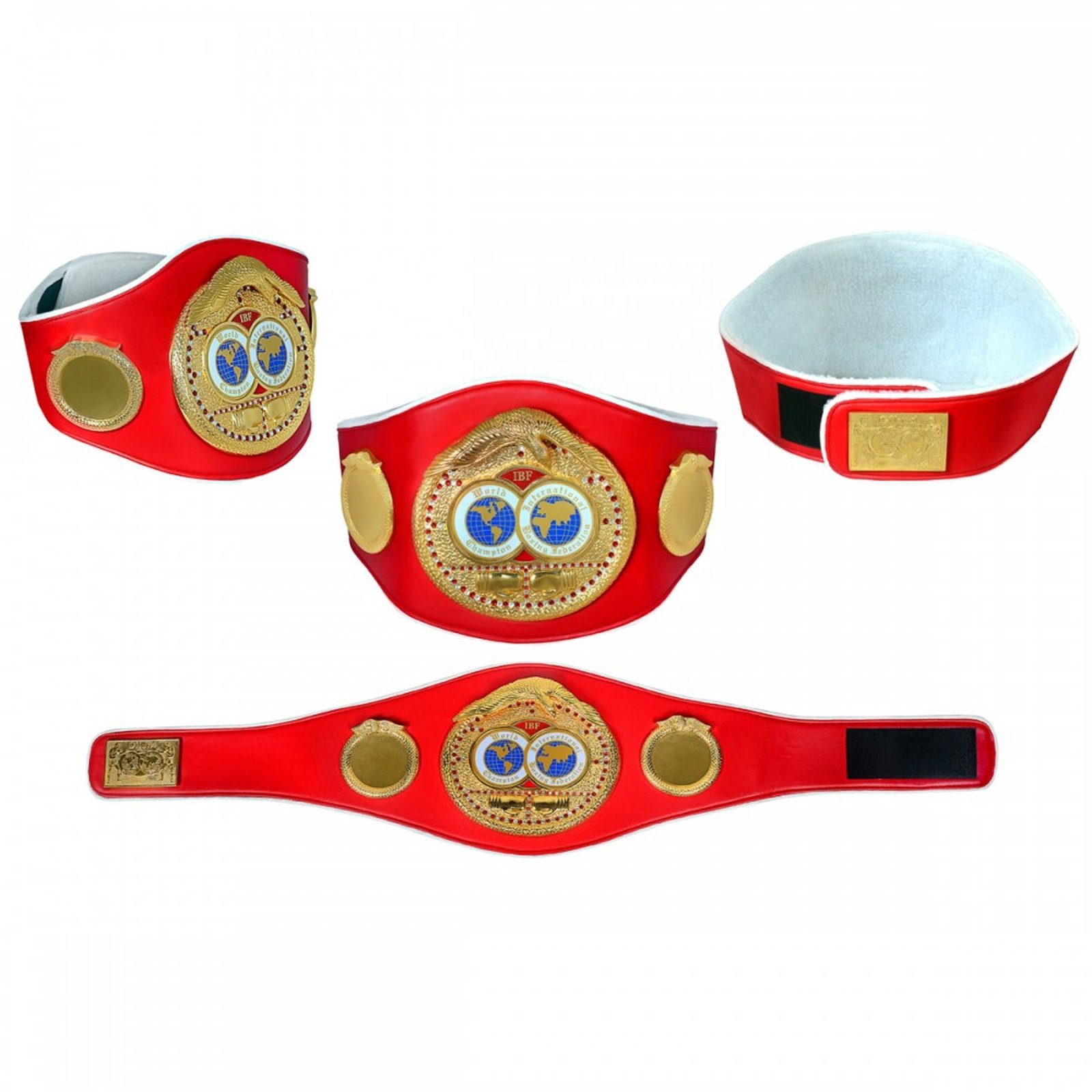 IBO IBF WBA WBC WBO Adult Boxing Championship Title Belts New IBF Boxing Championship Belt