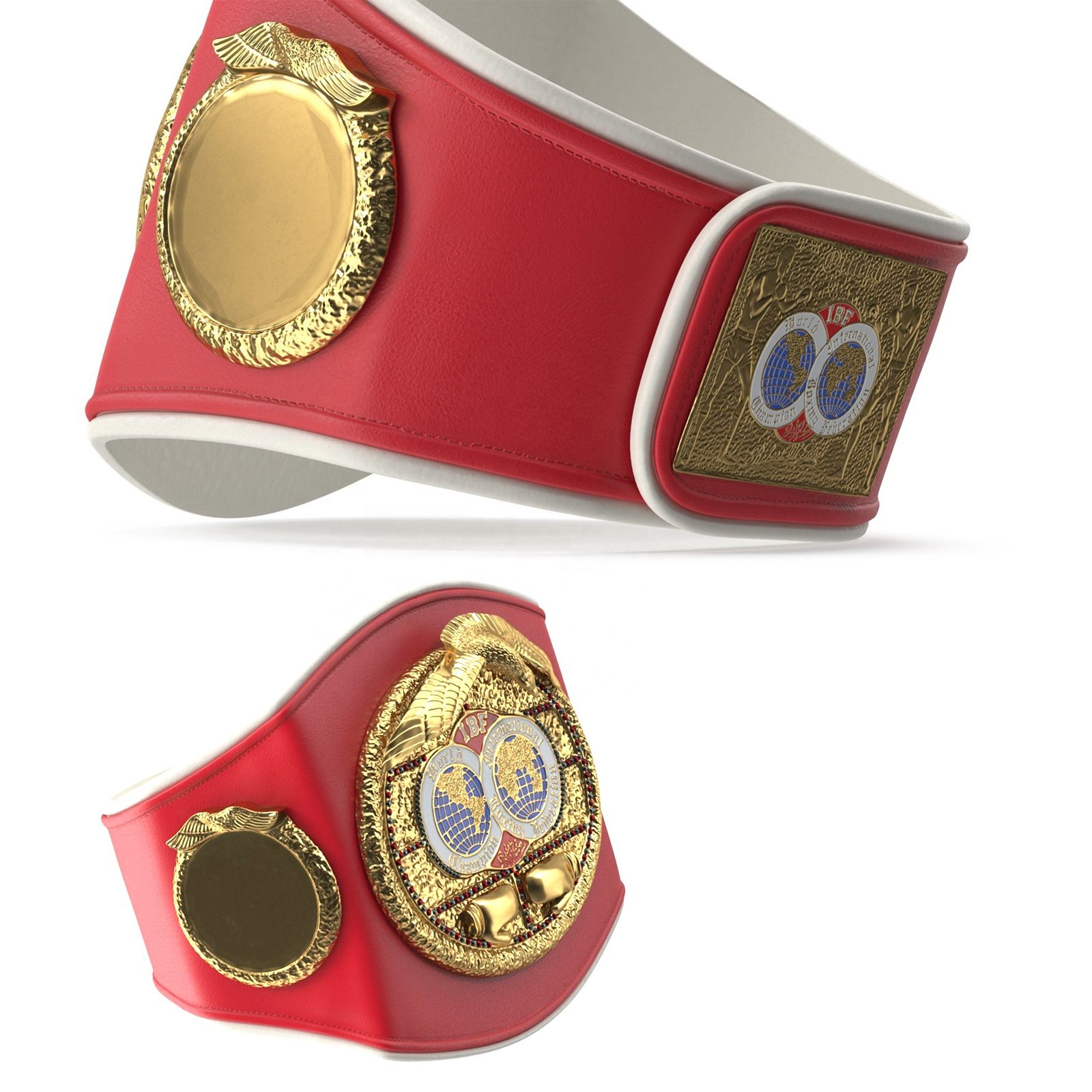 IBO IBF WBA WBC WBO Adult Boxing Championship Title Belts New IBF Boxing Championship Belt