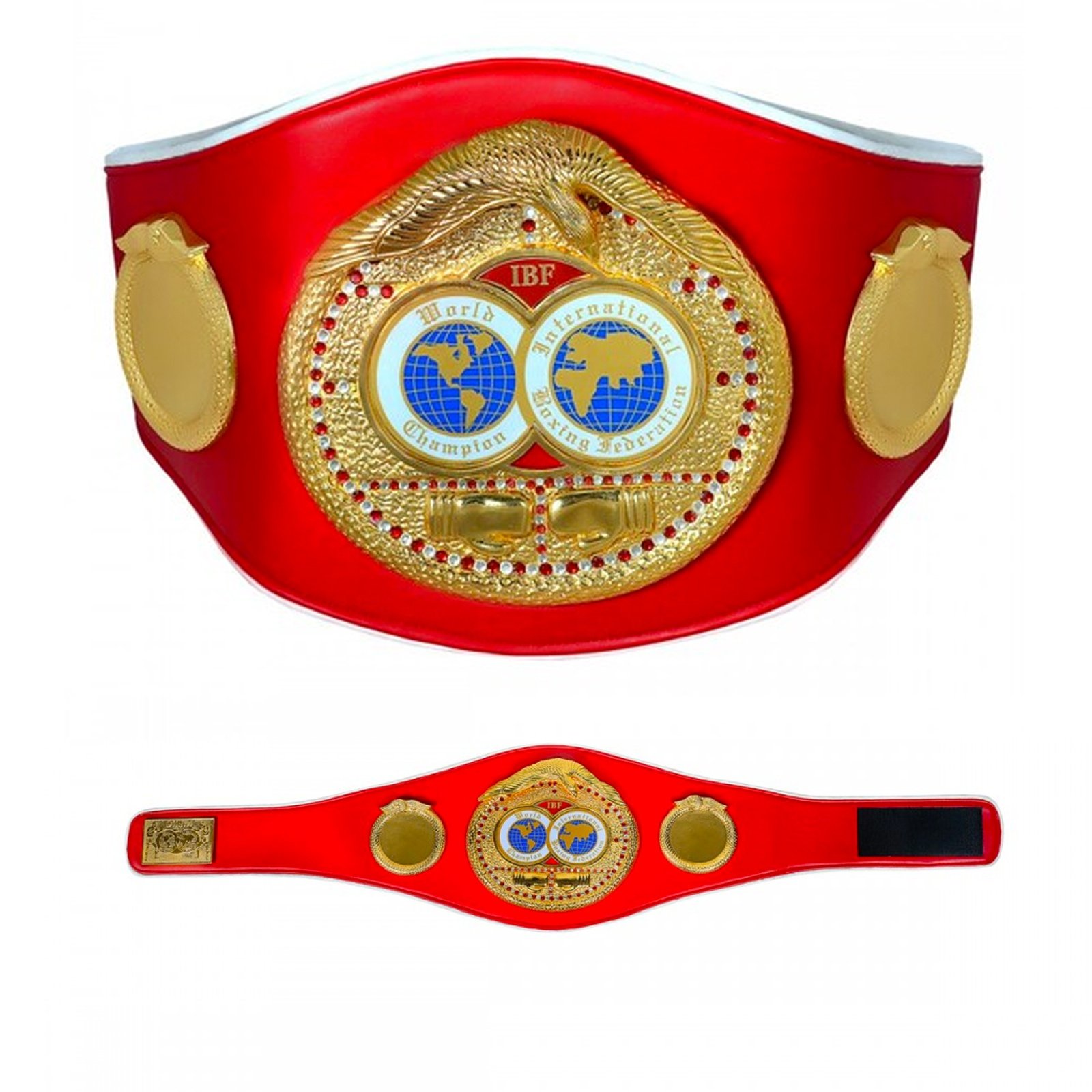 IBO IBF WBA WBC WBO Adult Boxing Championship Title Belts New IBF Boxing Championship Belt