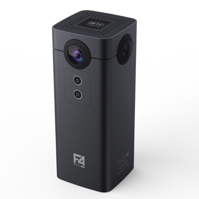 Detu F4 Pro RTS Commercial panoramic camera 8K video 12K photo 5G live VR panoramic view of real estate