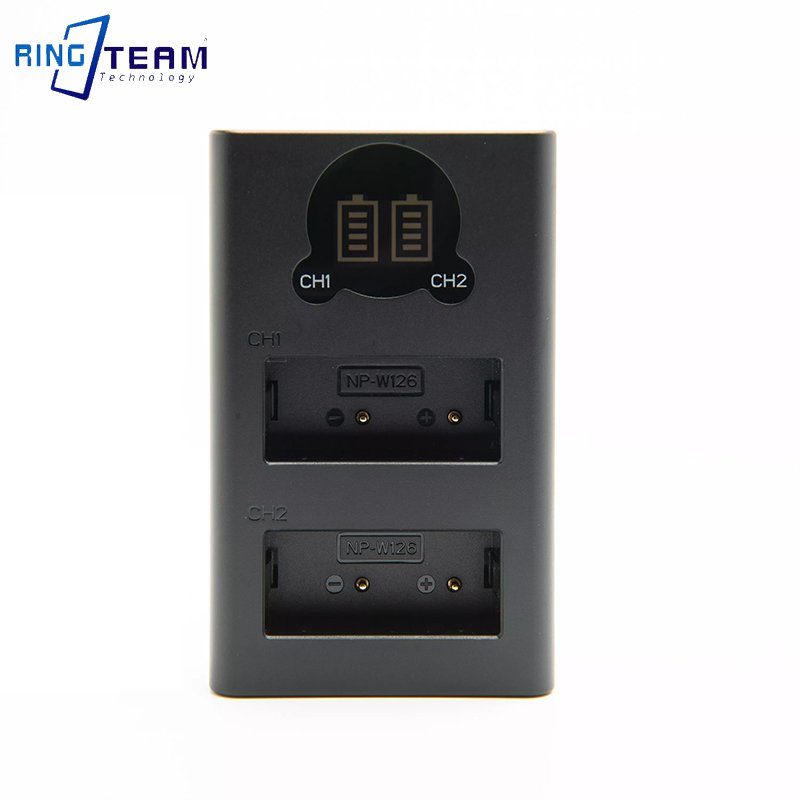 Suitable For FUJI NP-W126/W126S Camera XS10 XT30 XT20 XT3 XA7 X100V X100F XT200 XA5 XPRO3 XPRO2 USB Battery Charger Accessories