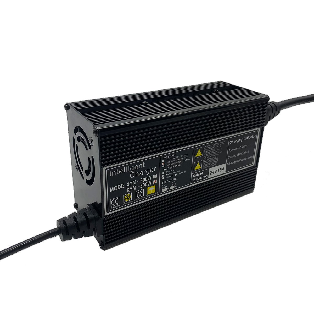 200AH Lithium Ion LiFePO4 Lead Acid Battery Charger Automatic 20A 15A battery Charger 12V 24V
