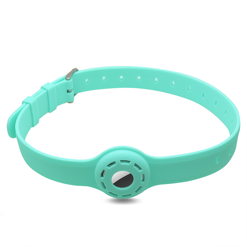 MFi Pet Collar Protect Cover Case For Silicone Mini Tag Pet Tracker Find My Accessories Rechargeable Battery Life Pet Find My