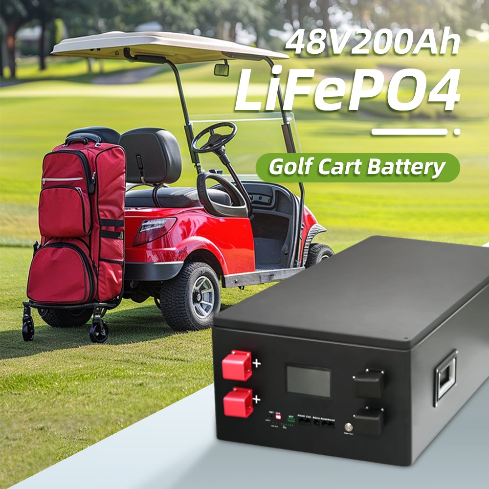 DIY 48V 280ah 300ah Golf Cart LiFePO4 Battery Case with JK-PB2A16S20P BMS+4.3inch LCD screen +All accessories