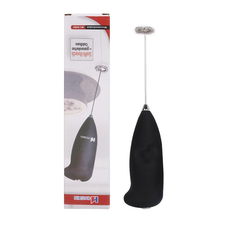 Kitchen Accessories Mini Handheld Electric Battery Operated Egg Coffee Milk Frother Whisk Mixer