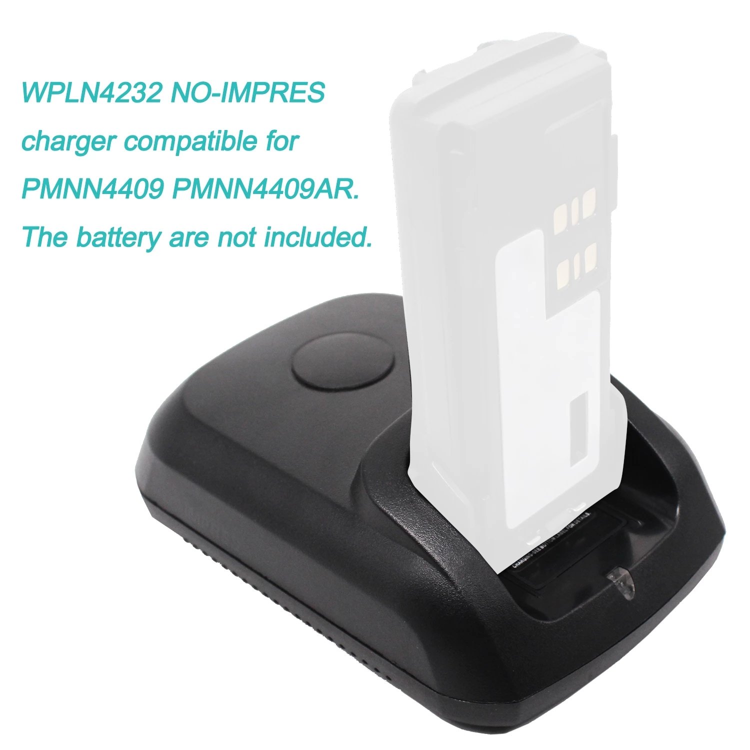WPLN4253 WPLN4255 Rapid Charger for Motorola XPR6100 XPR6300 P8268 P8200 PMNN4412 PMNN4415 PMNN4489 PMNN4066 NNTN8129 Battery