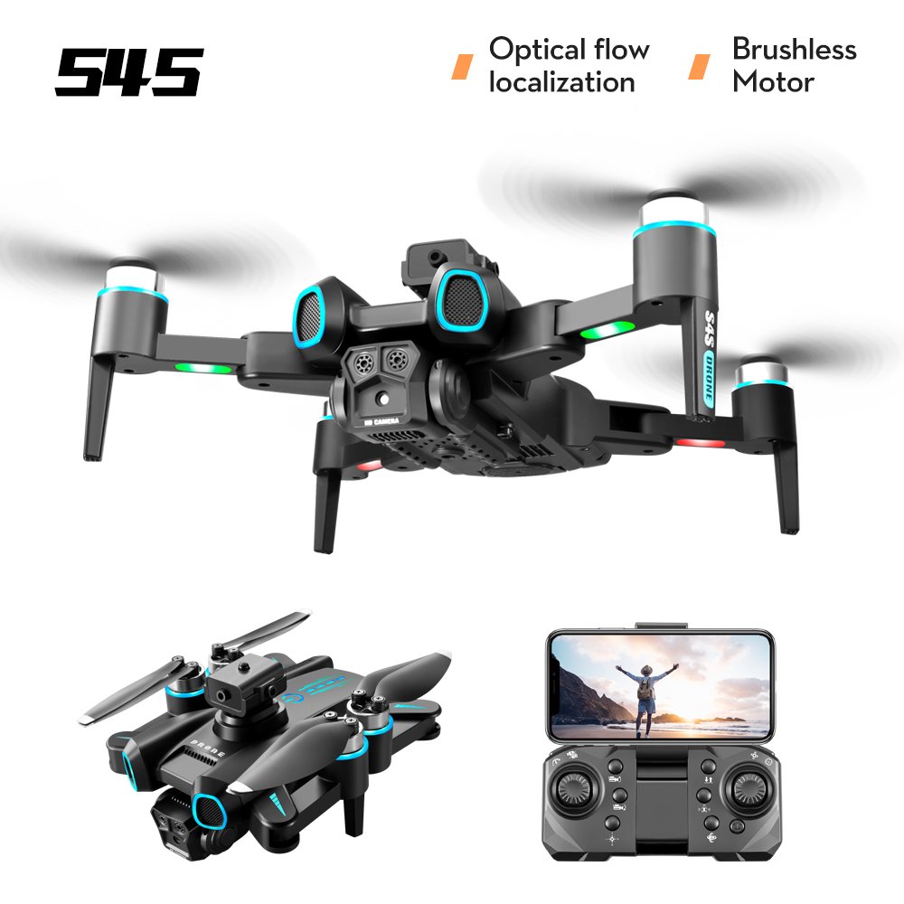 Light Brushless Aerial Photography Drone Accessories For Stem Project Remote Control Aircraft Obstacle Avoidance Quadcopter