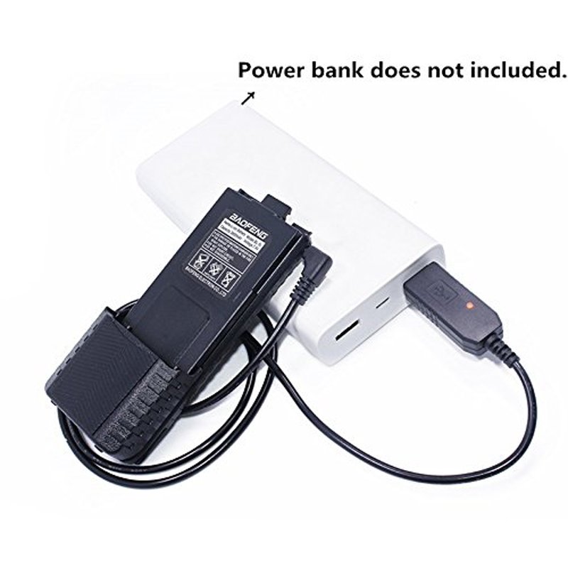 UV 82 Walkie Talkie Accessories Two Way Radio Charger Baofeng Carca USB C 2022