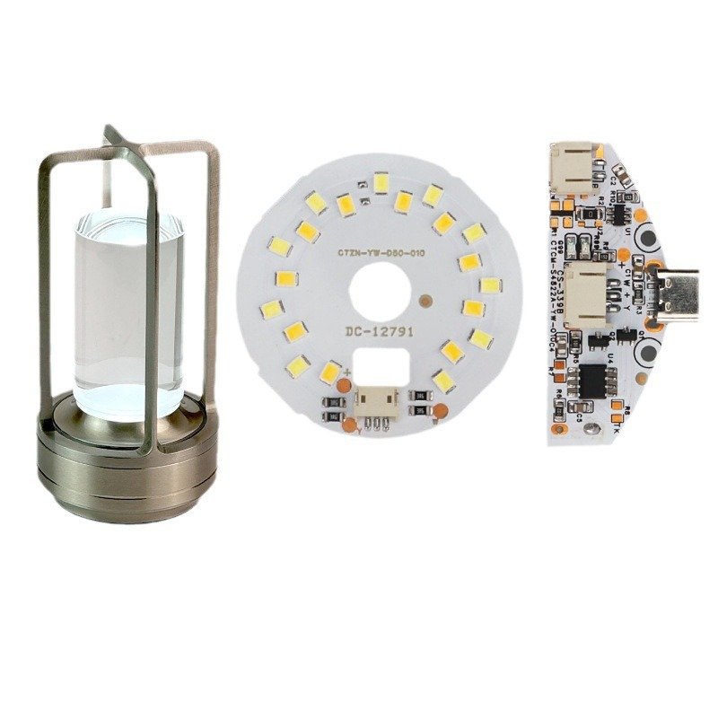 Factory sales Touch Switch Charging panel wiht light source board SKD for Night Light Moon light rose lamp Kit 5V