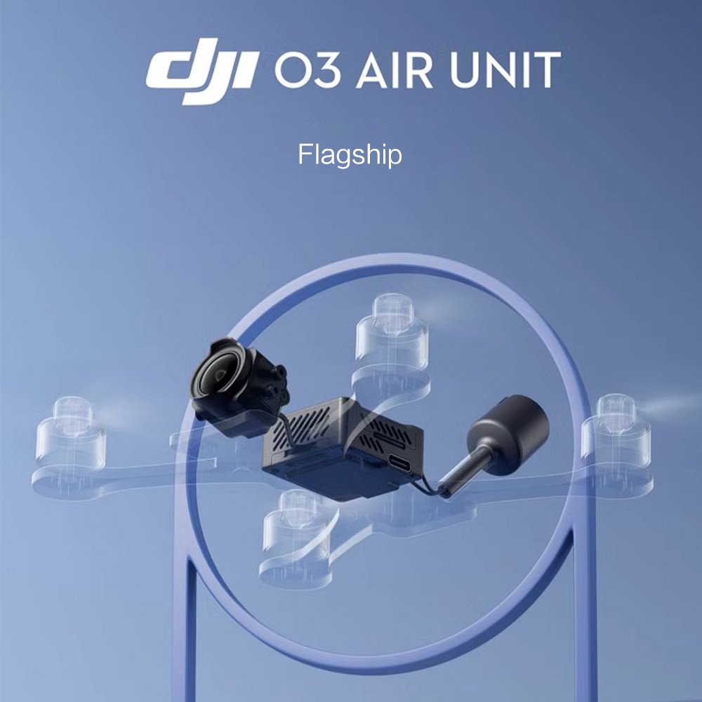 Original O3 Air Unit 4K/60fps 155 Super-wide FOV Video Transmission System 10km Max Range for FPV Drone Battery