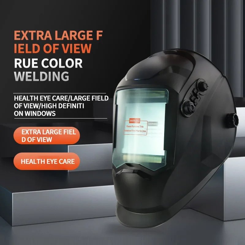 Big View Eara 4 Arc Sensor DIN5-DIN13 Solar Auto Darkening TIG MIG MMA True color Welding Mask Helmet Welder Cap Face mask