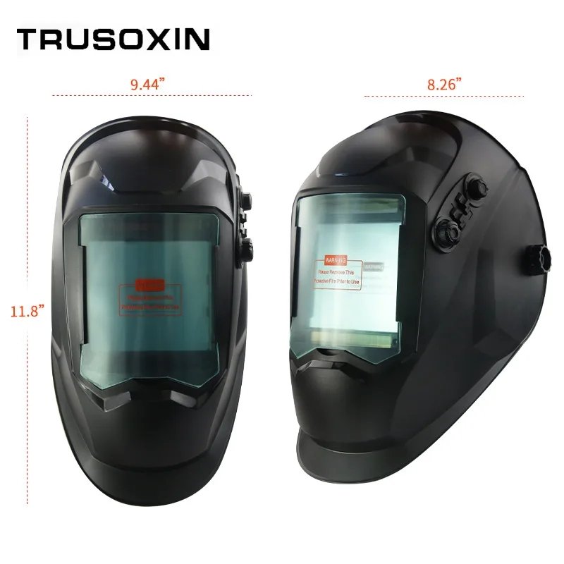 Big View Eara 4 Arc Sensor DIN5-DIN13 Solar Auto Darkening TIG MIG MMA True color Welding Mask Helmet Welder Cap Face mask