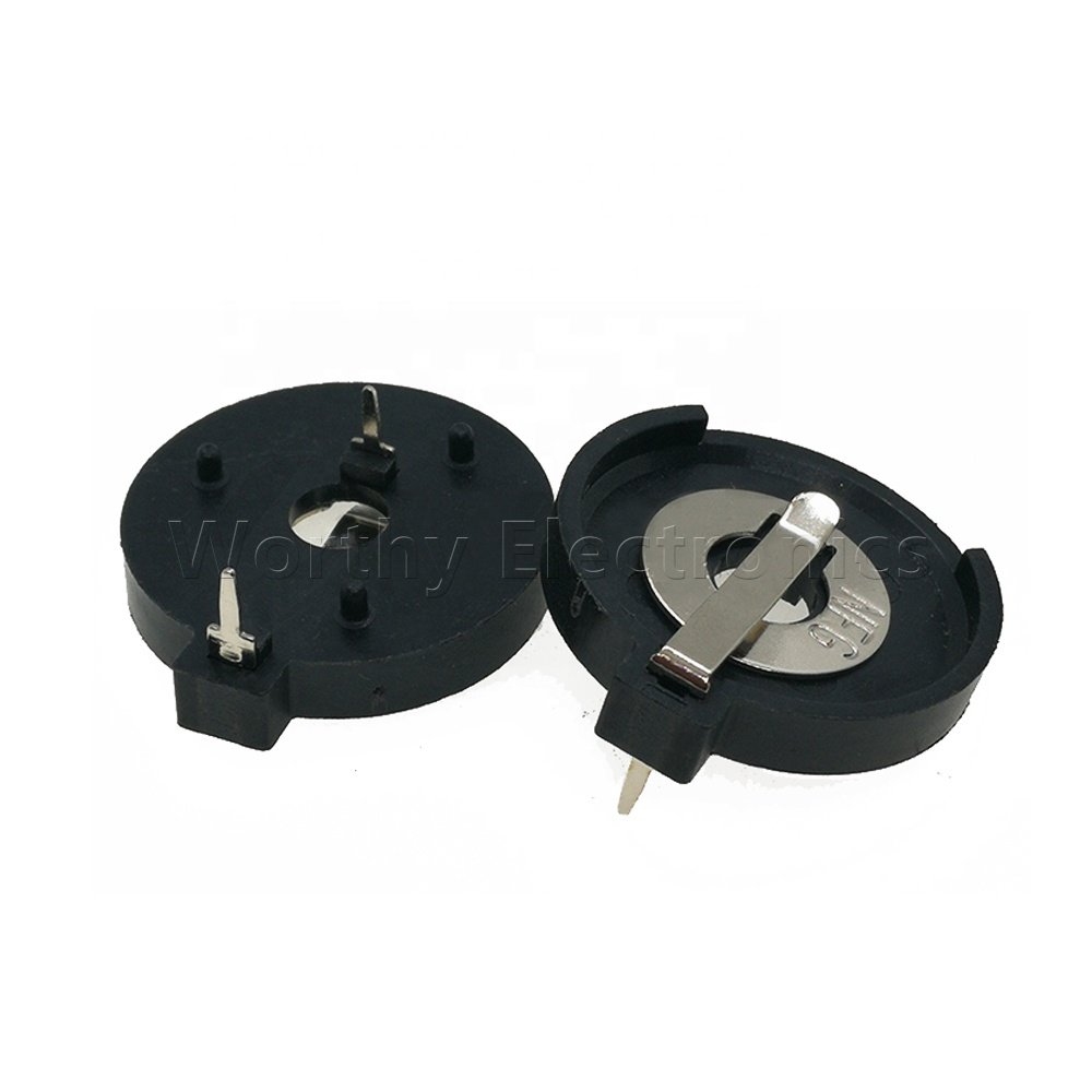 Electrical components accessories button battery 3V horizontal battery case BS-2477-2 CR2477 battery holder CR2477-BS-1