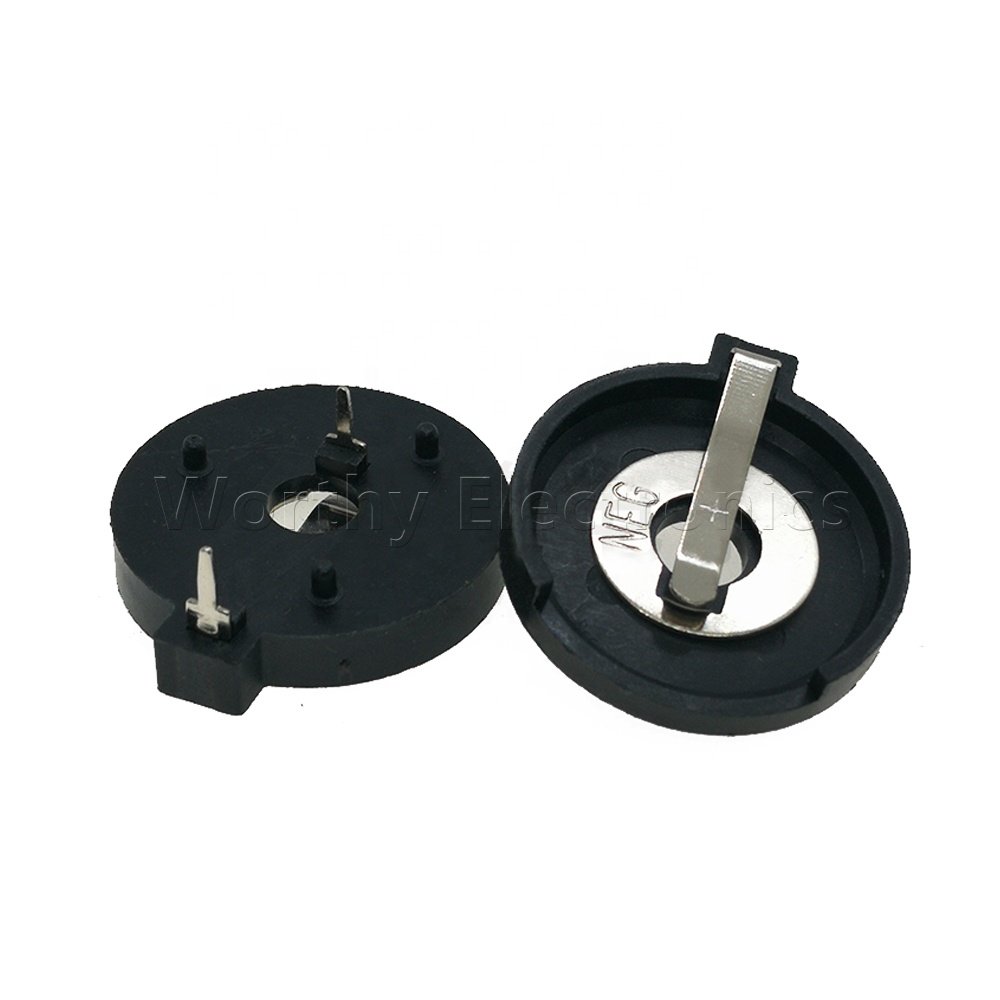 Electrical components accessories button battery 3V horizontal battery case BS-2477-2 CR2477 battery holder CR2477-BS-1