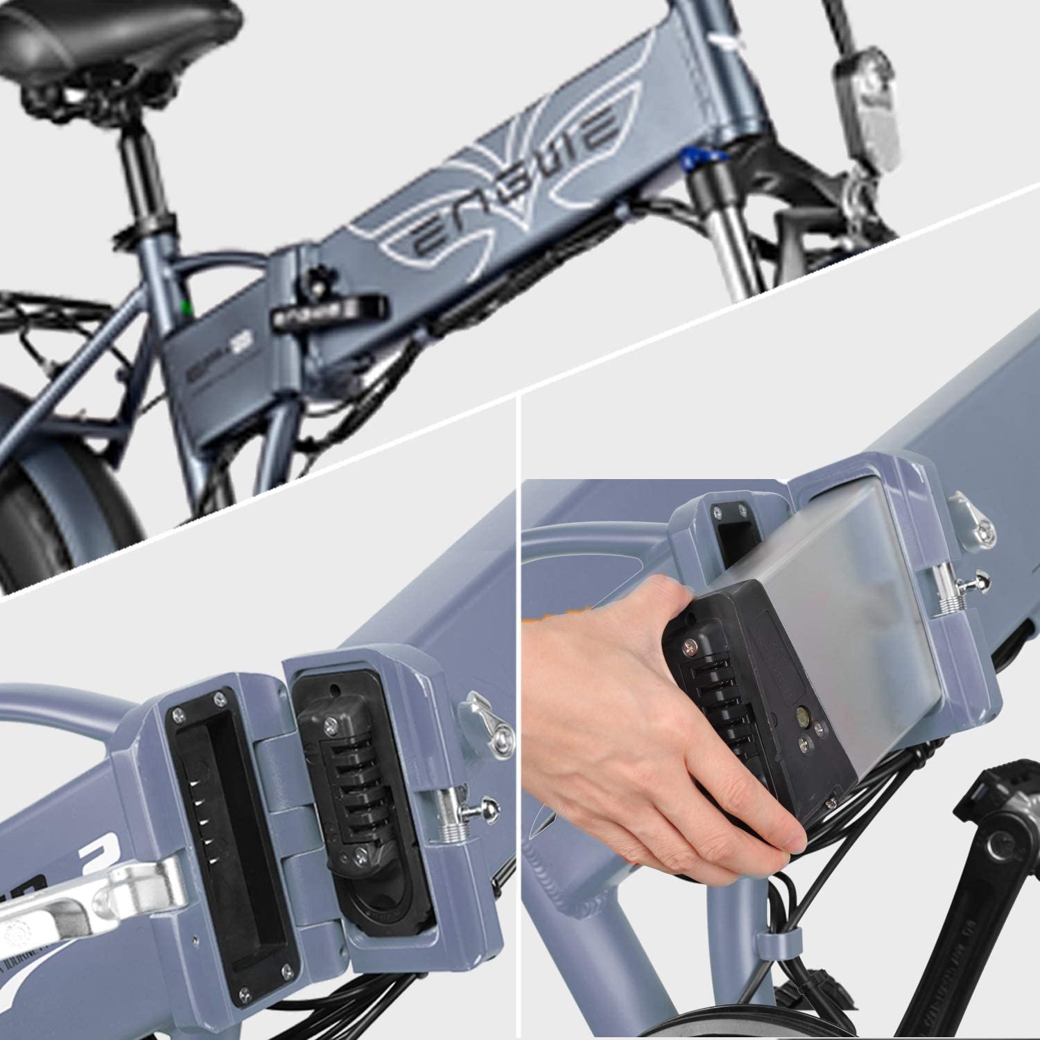 13Ah C20 Pro Bike Accessories Ep-2 Pro 16 Ah Integrated Battery Engweb Engine Led Display Bicycle Parts Engwe Ep-2Pro Battery