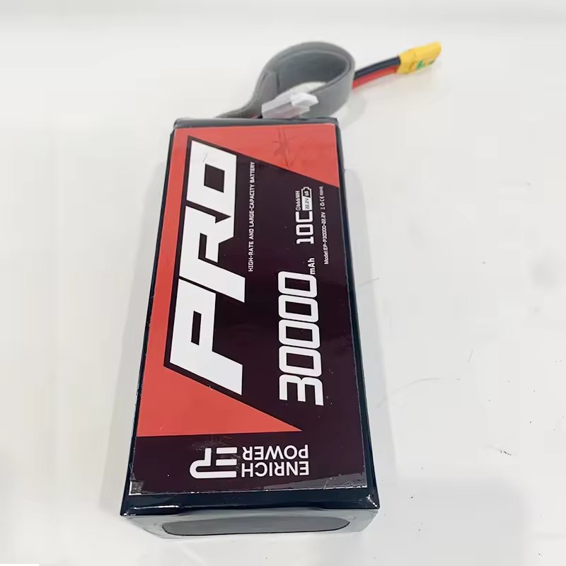 High Energy Density 30AH 12S Solid-state Lithium Polymer Battery 30000mAh 44.4V Drone Battery for UAV Aircraft
