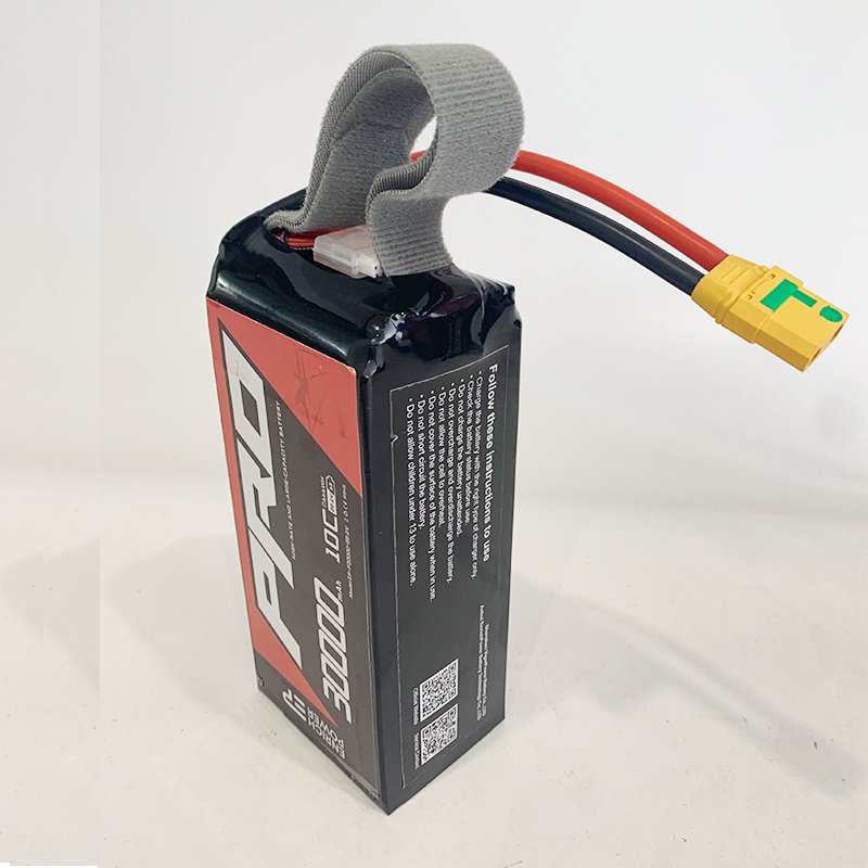 High Energy Density 30AH 12S Solid-state Lithium Polymer Battery 30000mAh 44.4V Drone Battery for UAV Aircraft