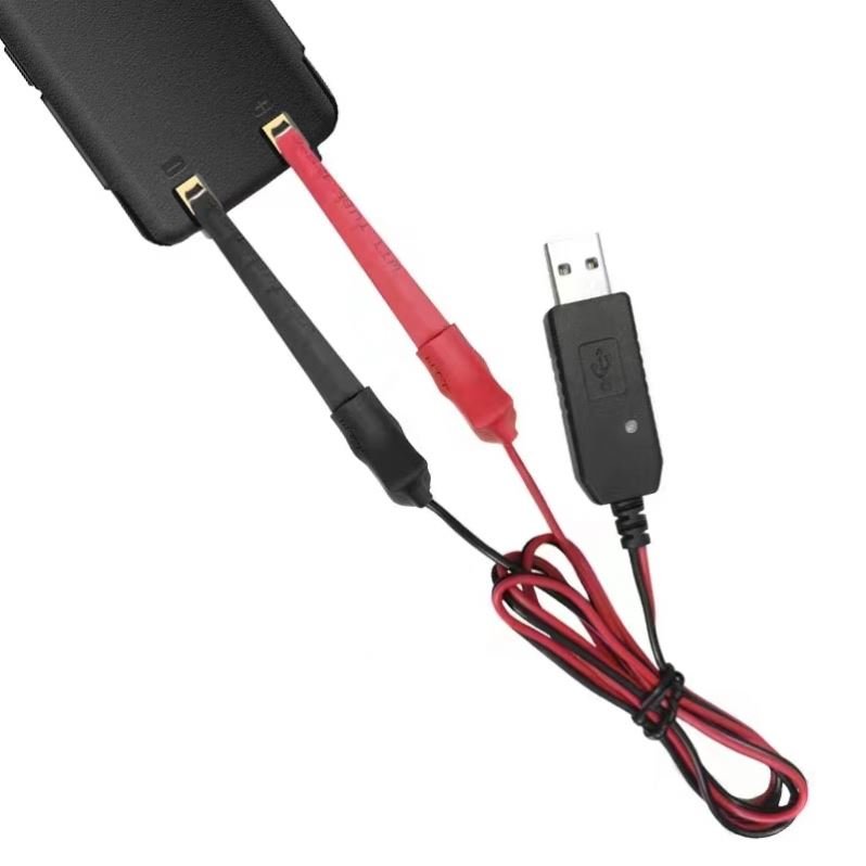 Universal USB Charger Cable For Baofeng TYT Walkie-Talkie And Tow Way Radio Battery Accessories 3.7V-7.4V