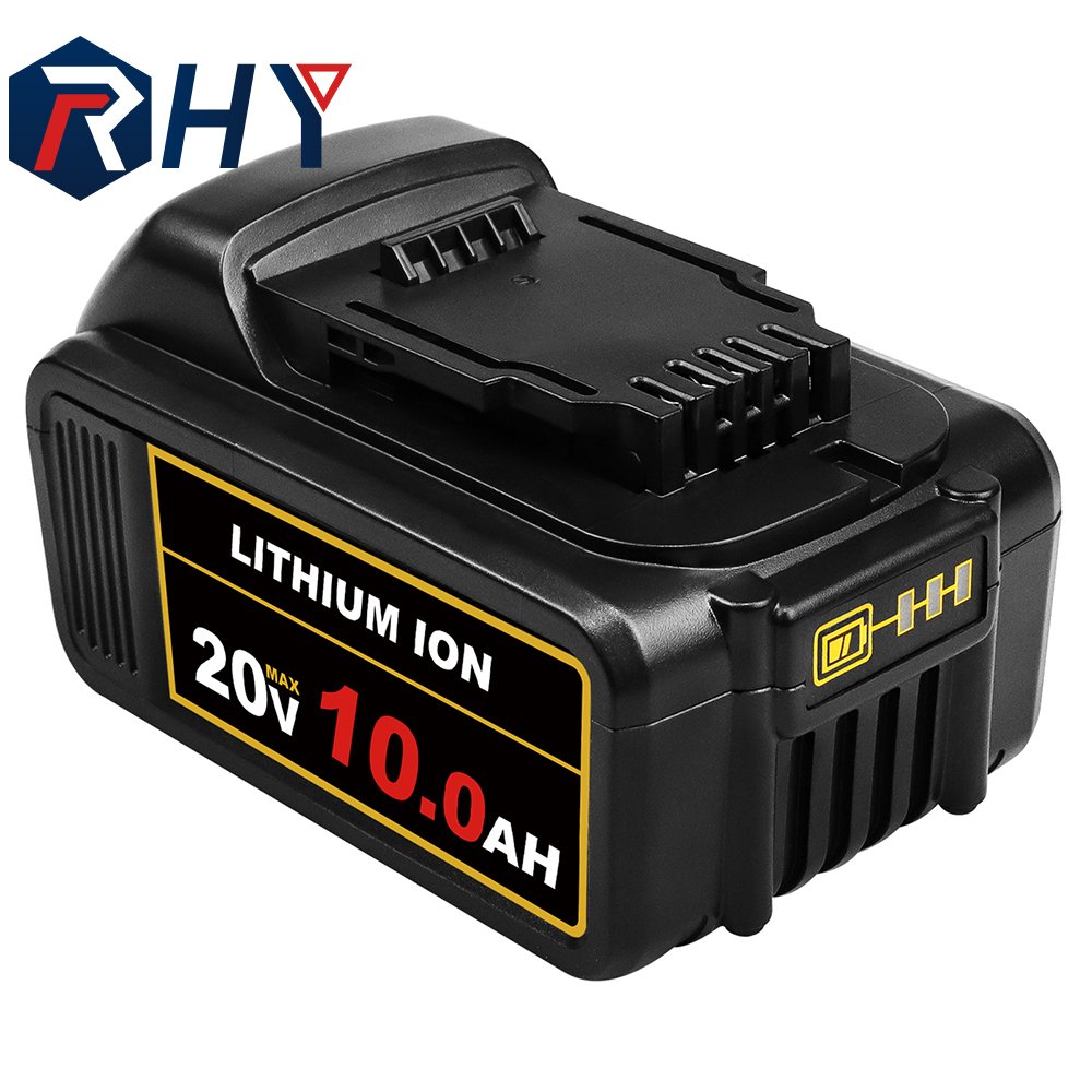New Design 20V Battery 8.0Ah 10.0Ah 21700 Battery RHY-DCB200 DCB180 DCB205 Lithium ion Drill Battery Combo Kit Set Accessories