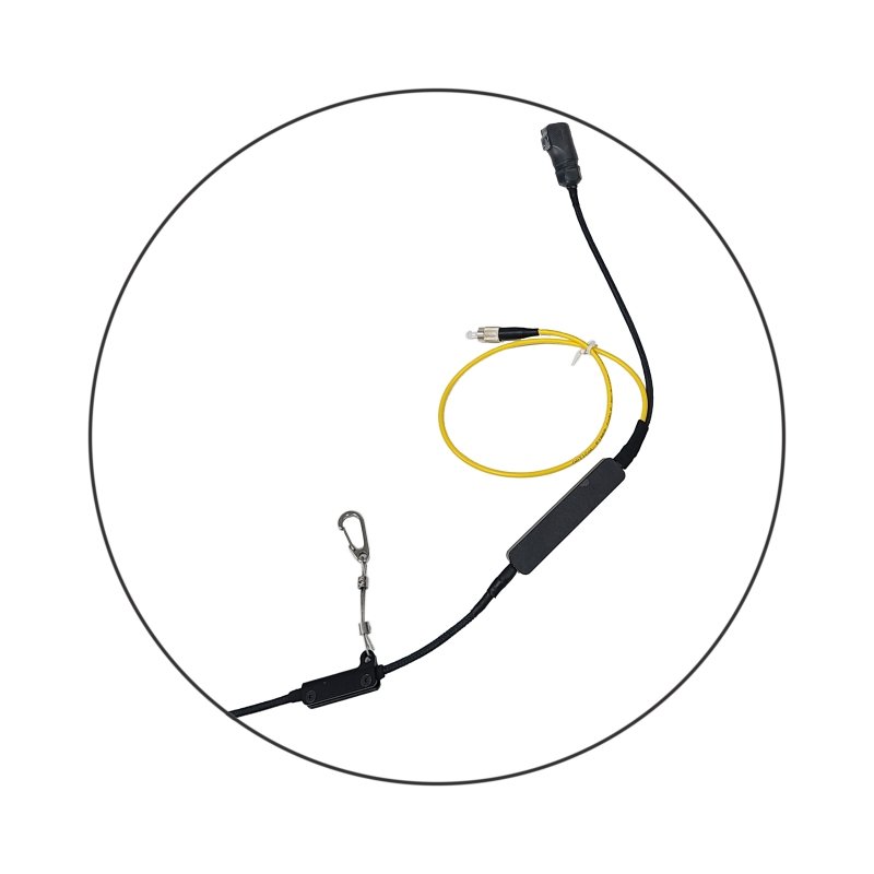 Simplified Operation Tethered Drone Power for Disaster Site Rescue