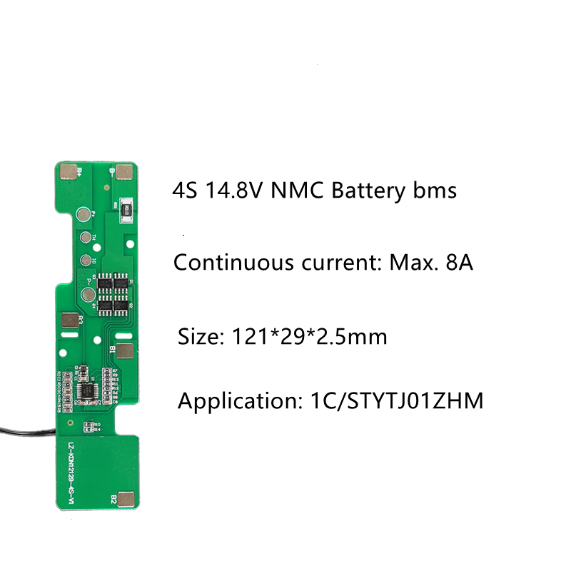 4S BMS 14.8V Battery Spare Parts For XiaoMi Mijia 1C STYTJ01ZHM Mop Robot Vacuum Cleaner Replacement Accessories
