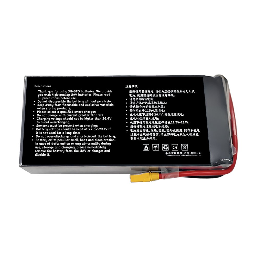 Top Ranking Factory Wholesale 6S 34AH 23.1V 260Wh/kg 10C High Voltage Solid state Lithium Ion Battery For Heavy Duty drone/UAV