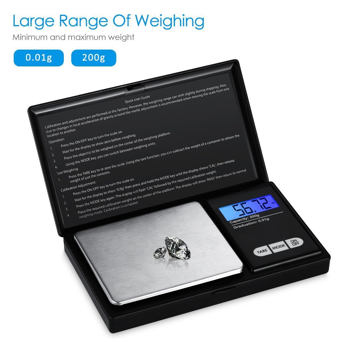 Cheap Digital Mini Scale Custom Multipurpose Metal Small Digital Stainless Steel Diamond Jewelry Pocket Scale