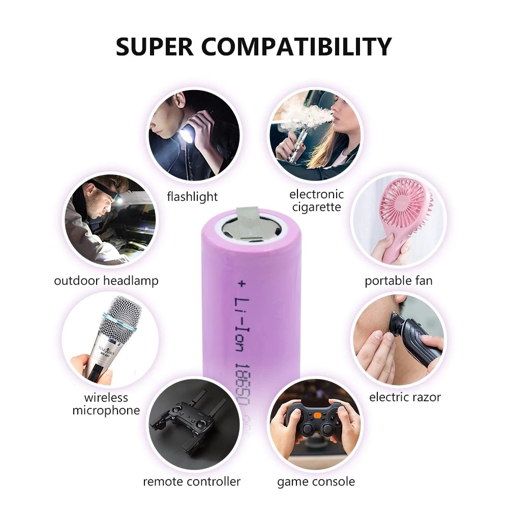 hot sale bulk 2200mAh 4500mAh 3.7V li-ion 4000mah 3500mAh 2600mAh rechargeable lithium ion 32650 18650 21700 battery