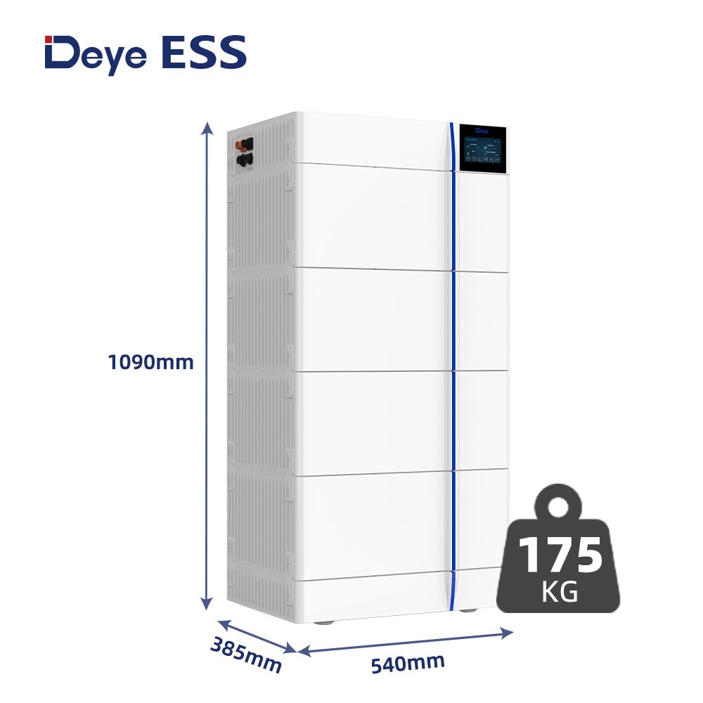 Deye ESS GB-L High Voltage LiFePO4 Battery Pack 102.4V 40Ah Solar Energy Storage Battery For Home Use