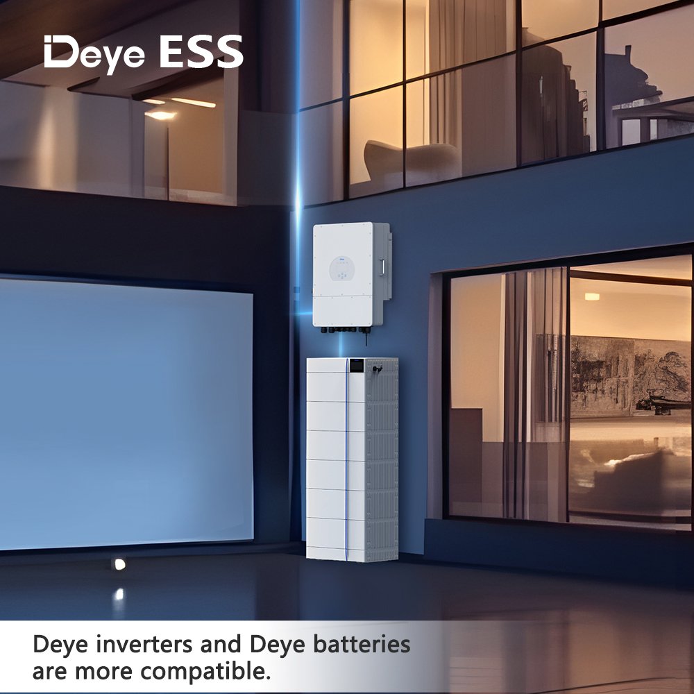 Deye ESS GB-L High Voltage LiFePO4 Battery Pack 102.4V 40Ah Solar Energy Storage Battery For Home Use