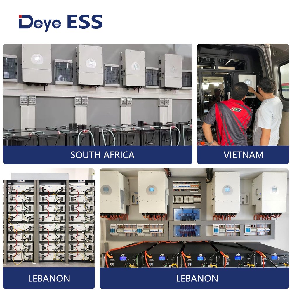 Deye ESS GB-L High Voltage LiFePO4 Battery Pack 102.4V 40Ah Solar Energy Storage Battery For Home Use