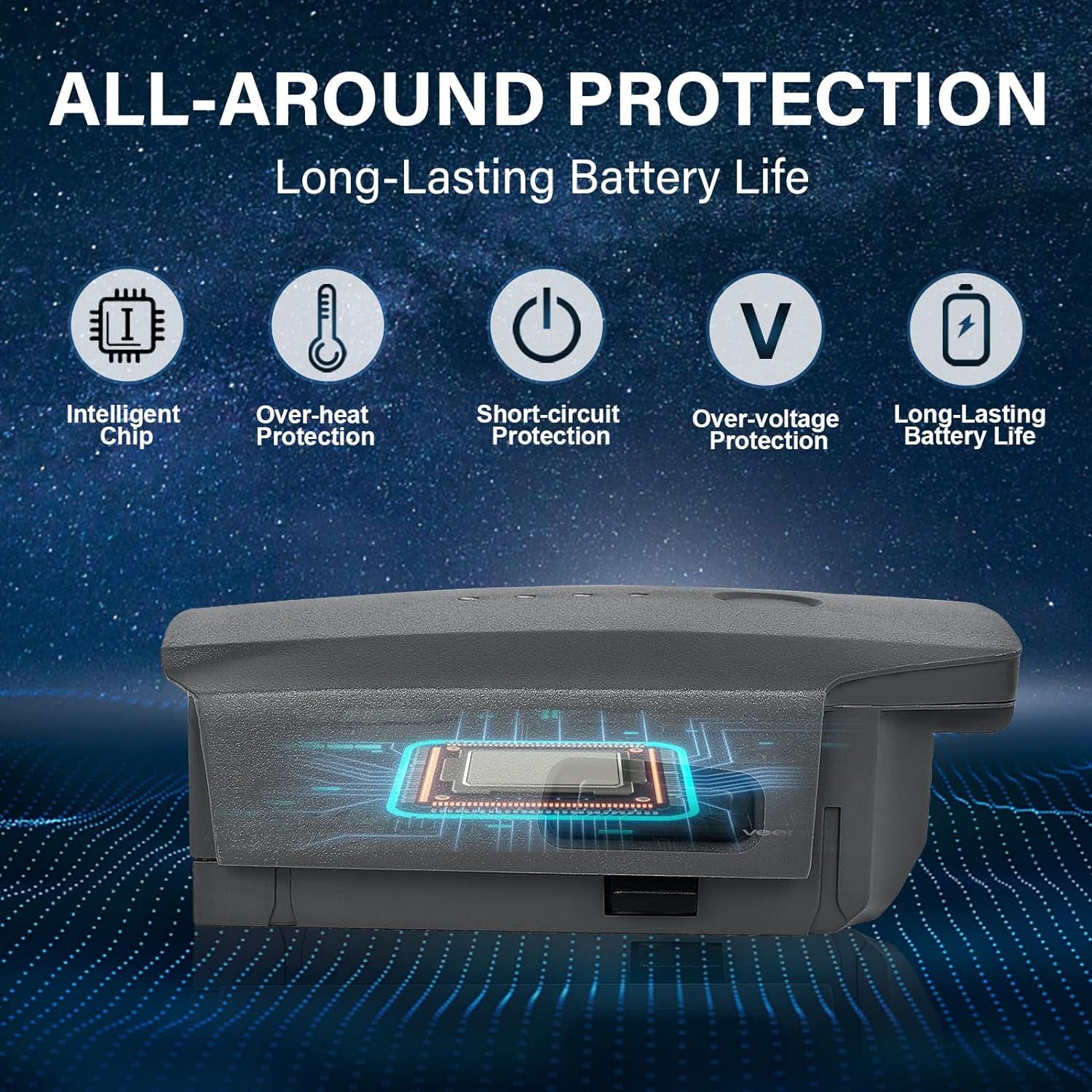 3830mAh Drone Intelligent Flight Replacement DJI Mavic Pro Battery
