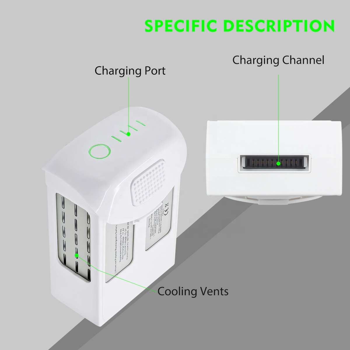 5870mAh 15.2V Drone Intelligent Flight Phantom 4 Battery Replacement Li-Po battery for DJI Phantom 4 Pro Drone Accessories
