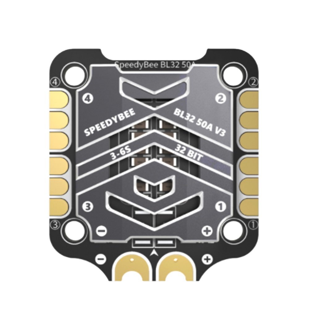 SpeedyBee F7 V3 BL32 50A 30X30 Stack BMI270 F722 Flight Controller BLHELI32 50A 4in1 ESC 3-6S for FPV Freestyle Drones DIY Part