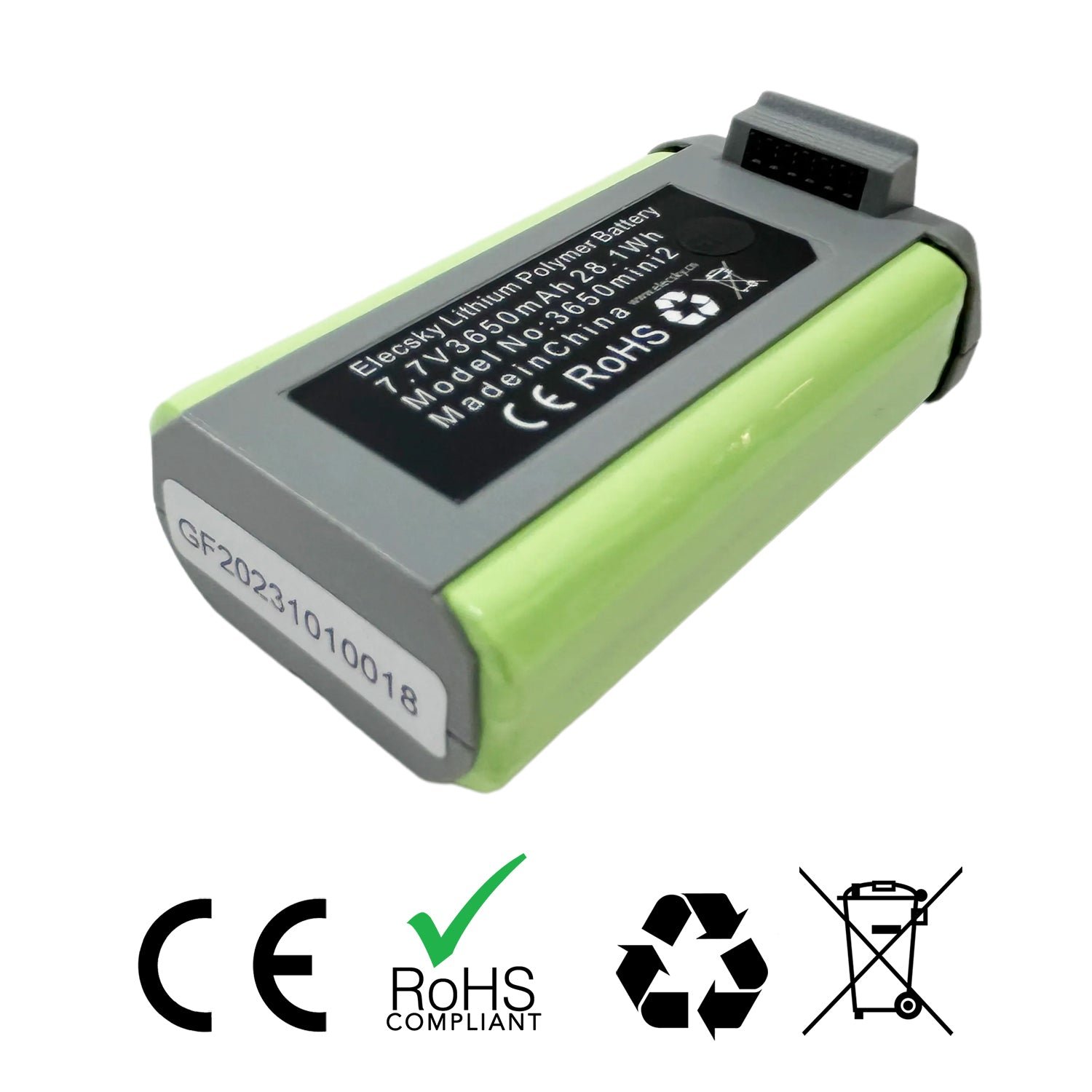 High-Capacity 3650mAh 7.7V Battery for DJI Mini 2 & Mini 2 SE Drone, Long-lasting Replacement Accessory