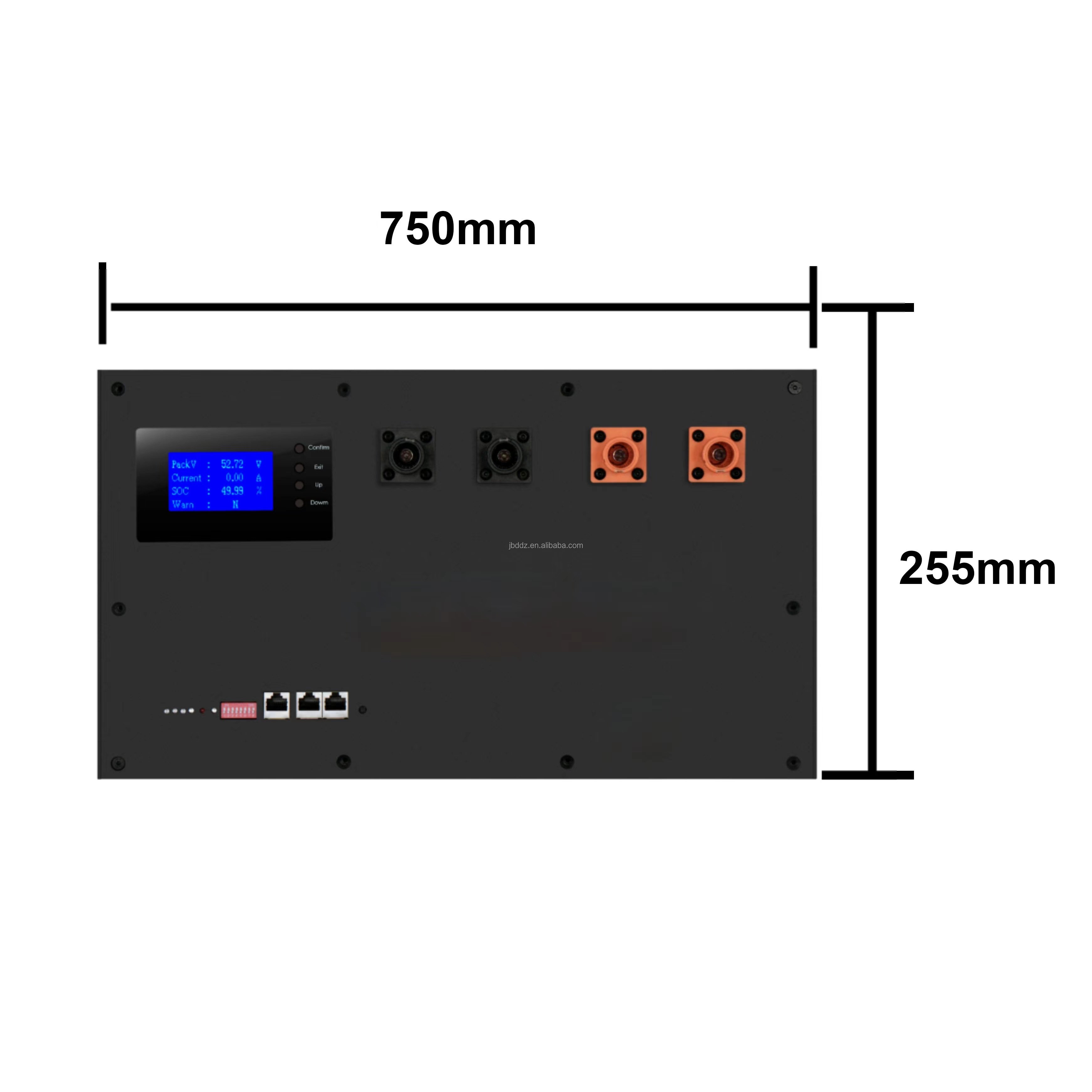 EU US Stocks JBD 3.0 Mason 280 DIY Unit Lifepo4 Battery Case 16S 48V 51.2v 280AH 304AH 320AH 10KW 15KW Solar Storage System