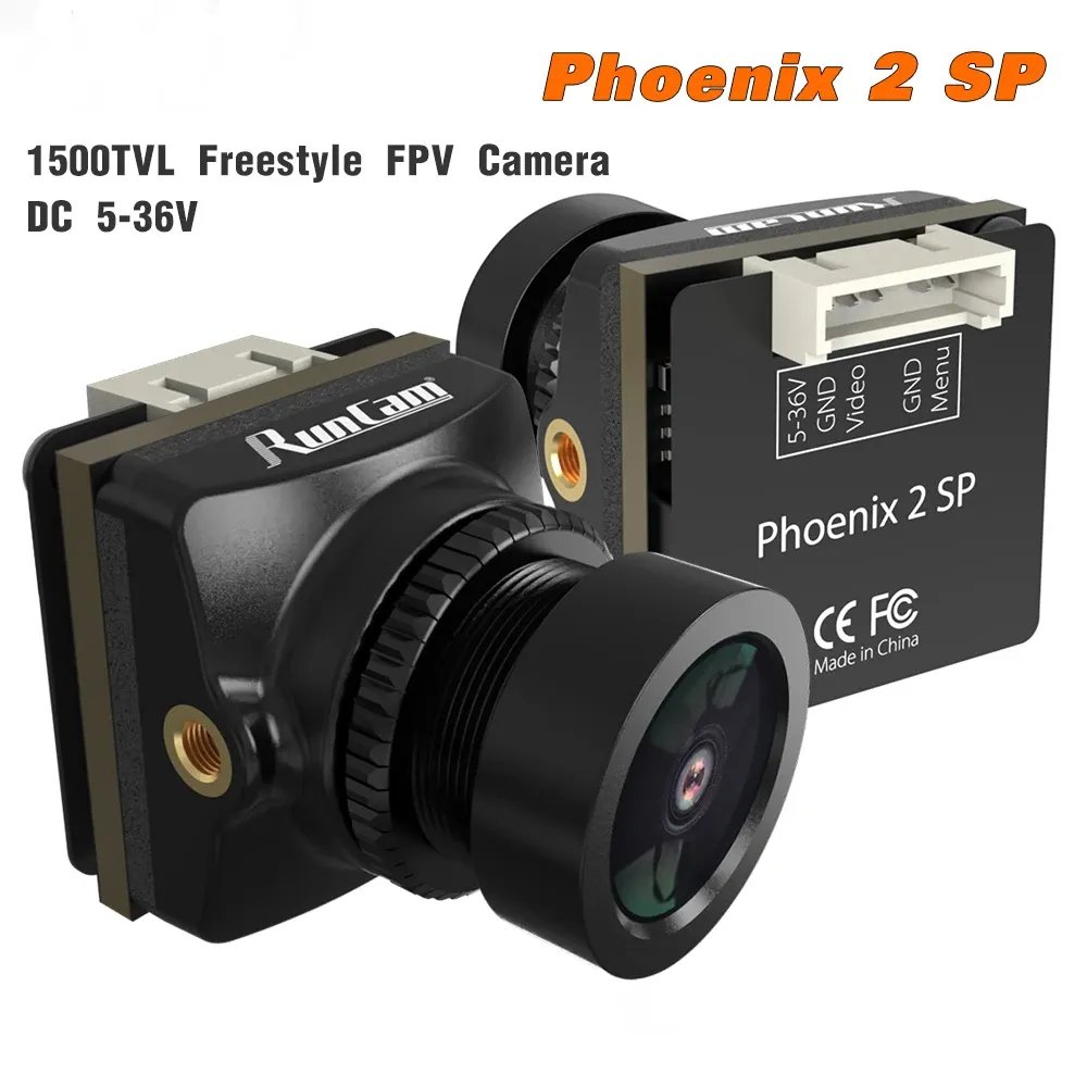 RunCam Phoenix 2 SP 1500TVL Starlight Night Camera 128 FOV Freestyle Camera Wide Dynamic Camera FPV Racing Drone Accessories