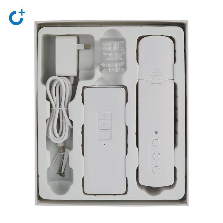 High Quality Tuya Smart Zigbee Battery Roller Blinds Battery curtain Motor With Quiet Design Rechargeable