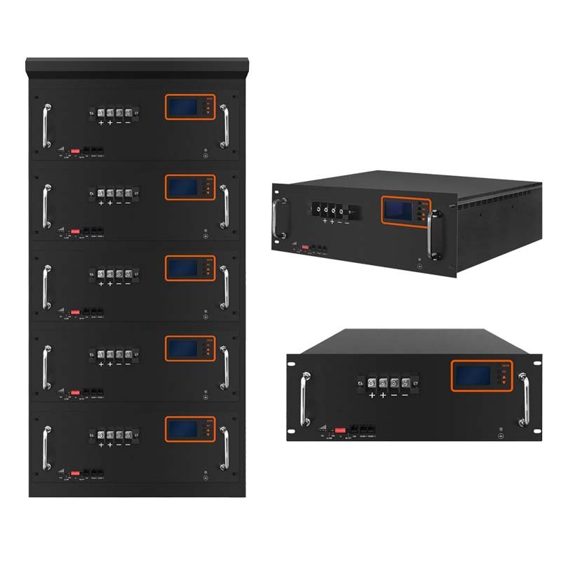 15 Kw Lithium battery Lifepo4 Battery Box Diy Kit 50ah 100ah 200ah Rack Type Lithium Iron