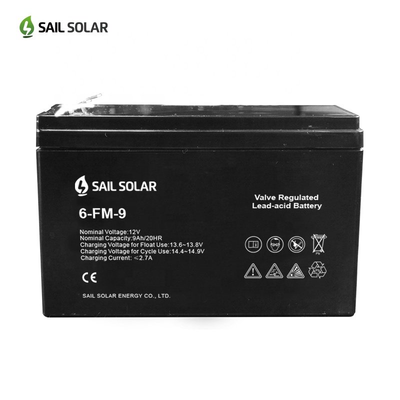 Quality Guarantee Agm Lead Acid Battery Price 12V 5Ah 7AH 9Ah 10Ah 20Ah lead-acid storage battery