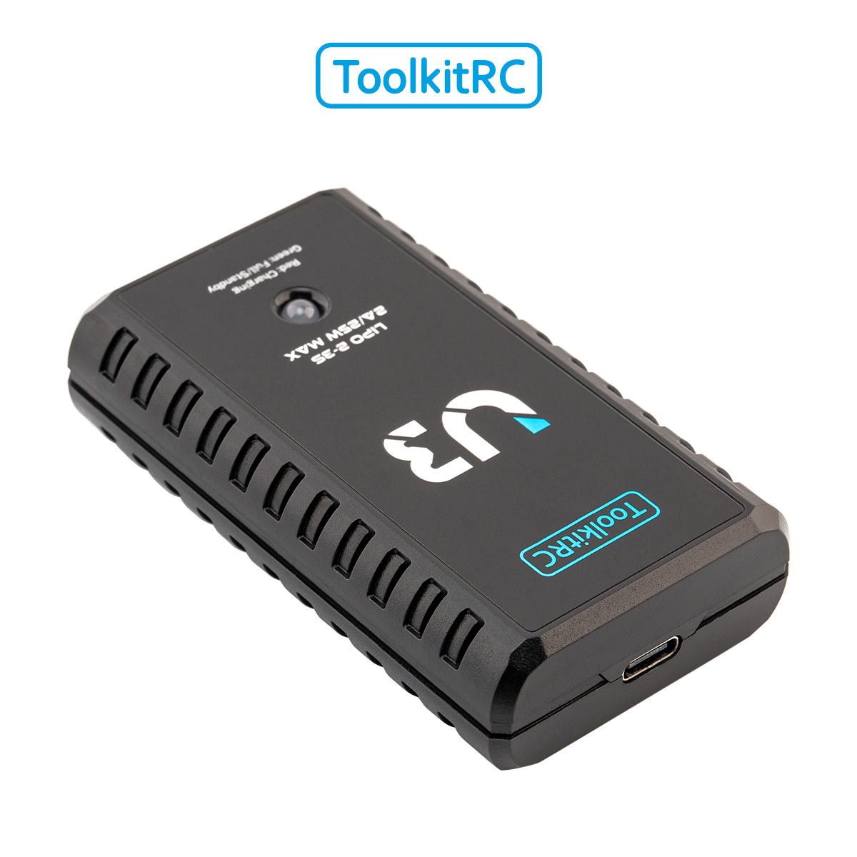 ToolkitRC U3 Type-C 9~20V 2A/20W LiPo 2~3S fast Charger for RC Car Models Aircraft Model
