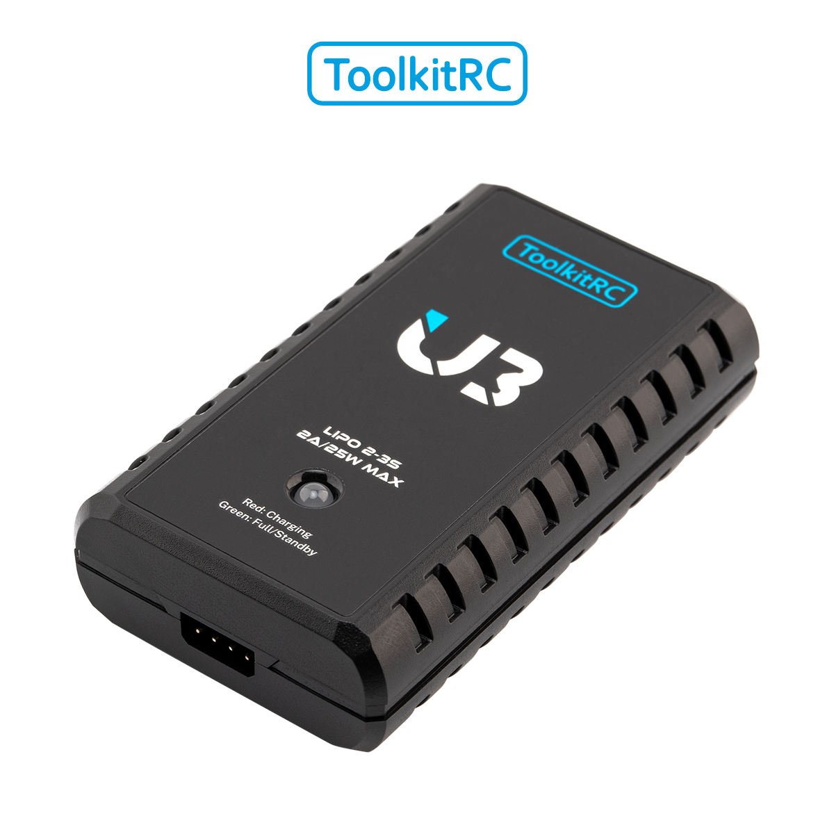 ToolkitRC U3 Type-C 9~20V 2A/20W LiPo 2~3S fast Charger for RC Car Models Aircraft Model